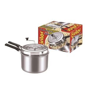 Pipoqueira 4,5 Litros Polida Luxo 22 Cm - Eirilar