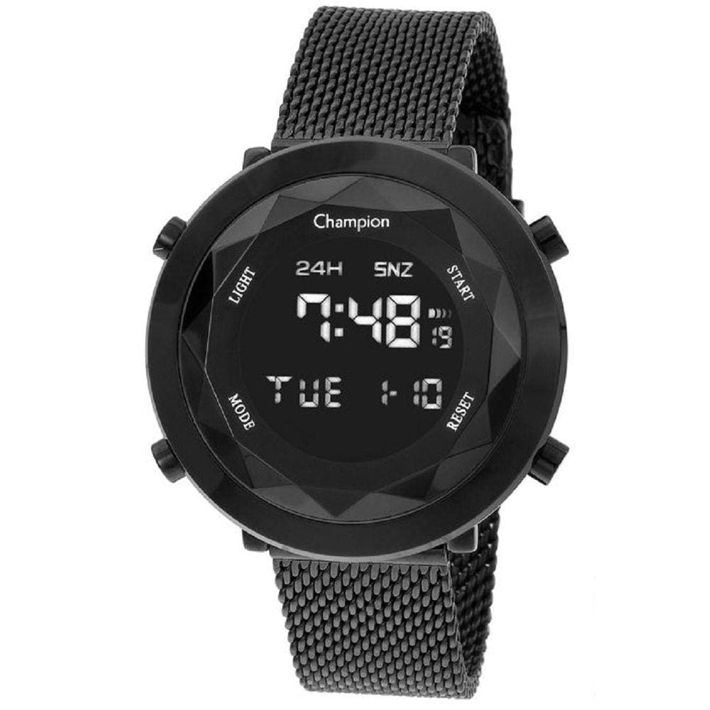 Relógio Champion Feminino Digital Ch48028D Preto