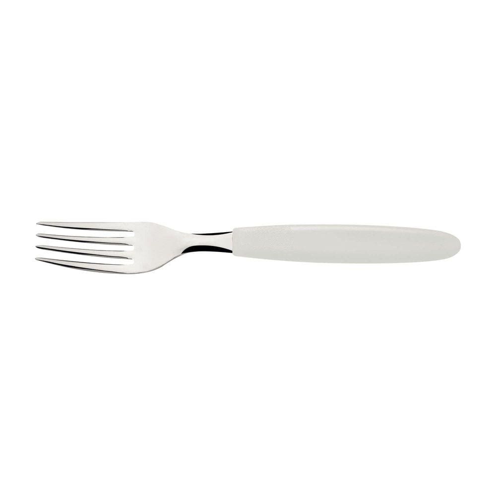 Garfo de Mesa Tramontina Ipanema com Lâmina em Aço Inox e Cabo de Polipropileno Branco Tramontina