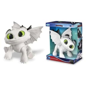 Como Treinar Seu Dragao Branco Com Olho Verde Pupee Brinquedos