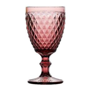 Jogo de Taças 06 Peças Bico de Abacaxi Lilas 260ml - Lyor