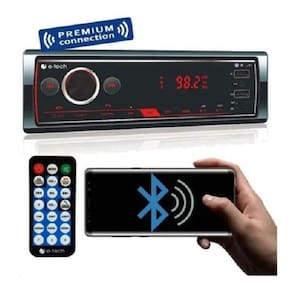 Auto Radio Bluetooth Mp3 Player Usb Sd Som Carro