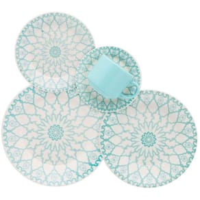 Aparelho De Jantar/Chá 20 Peças Biona Donna Mandala - Oxford