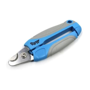 Alicate Cortador De Unhas Cães E Gatos Médio Razor Pet Azul
