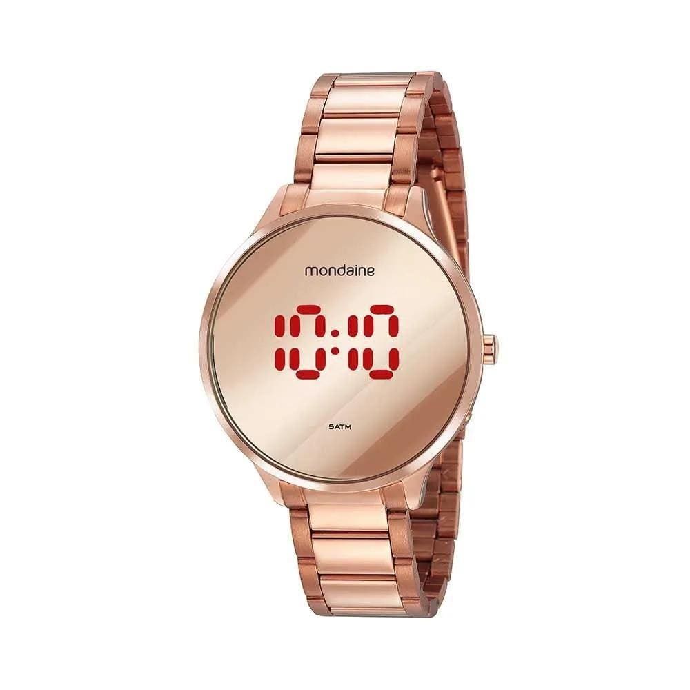 Relógio Mondaine 32060Lpmvre2 Rose Digital