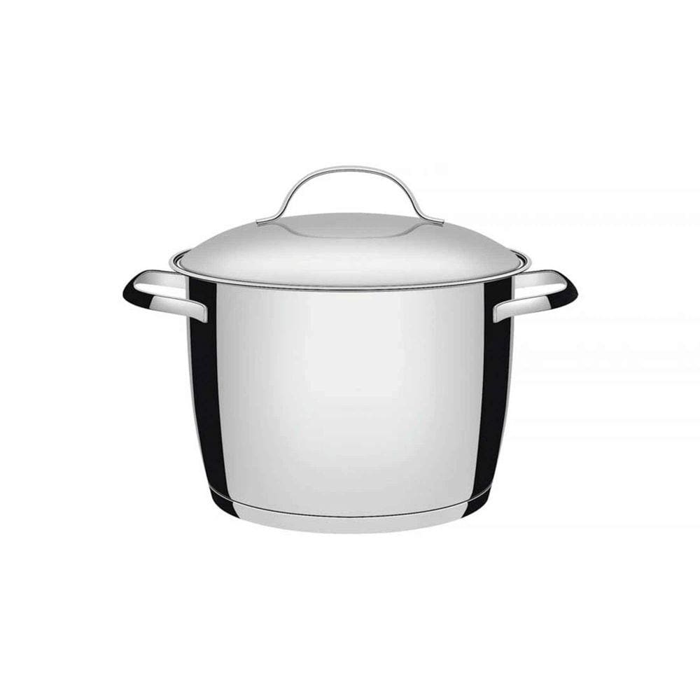 Caldeirão Tramontina Allegra em Aço Inox com Fundo Triplo 22 cm 5,5 L Tramontina