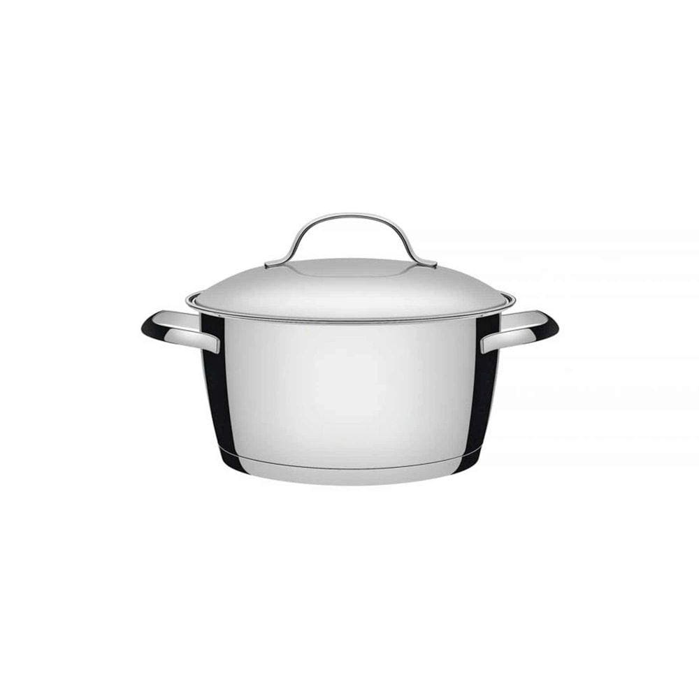 Caçarola Funda Tramontina Allegra em Aço Inox com Fundo Triplo 20 cm 3,1 L Tramontina