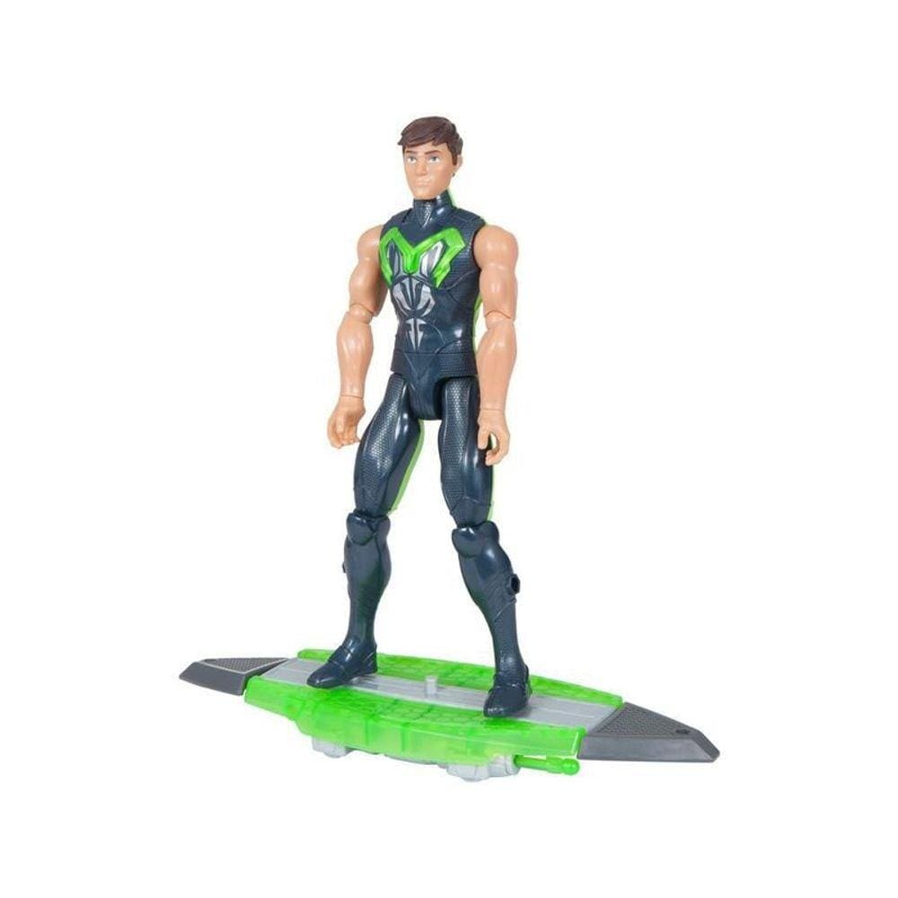 Boneco Max Steel Lançador Aquático - Mattel