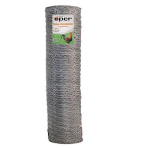 Tela Galinheiro Galvanizada Arame Fio 22 1,8M X 50M