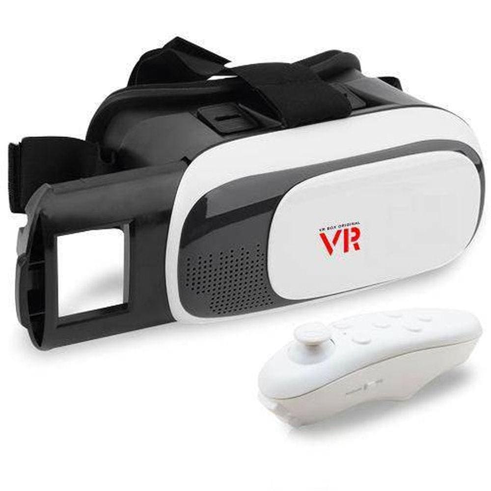 Óculos Realidade Virtual 3d Com Controle - Vr Box 2.0