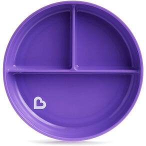 Prato Com Ventosa Munchkin - Roxo