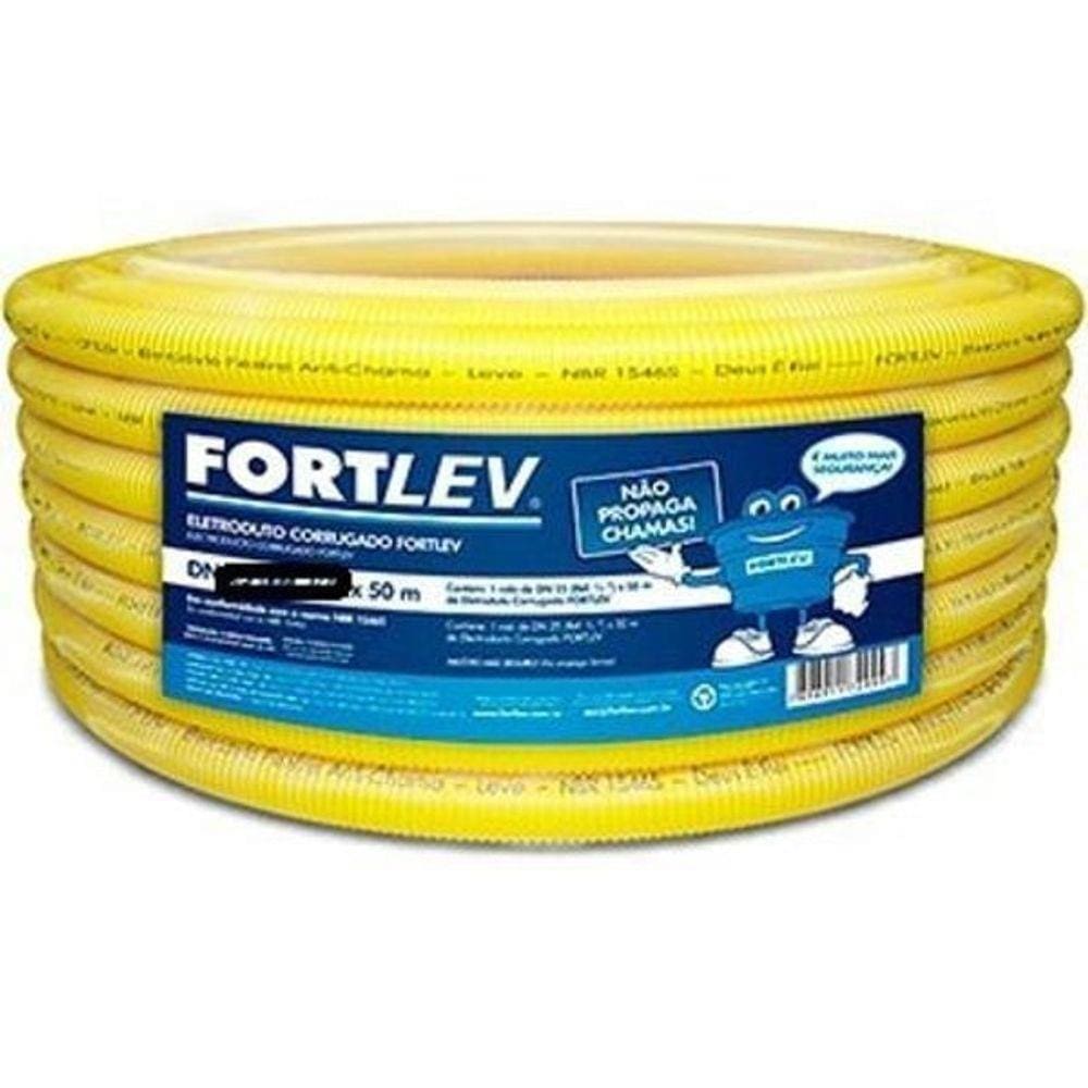 Eletroduto Corrugado 1/2 Fortlev