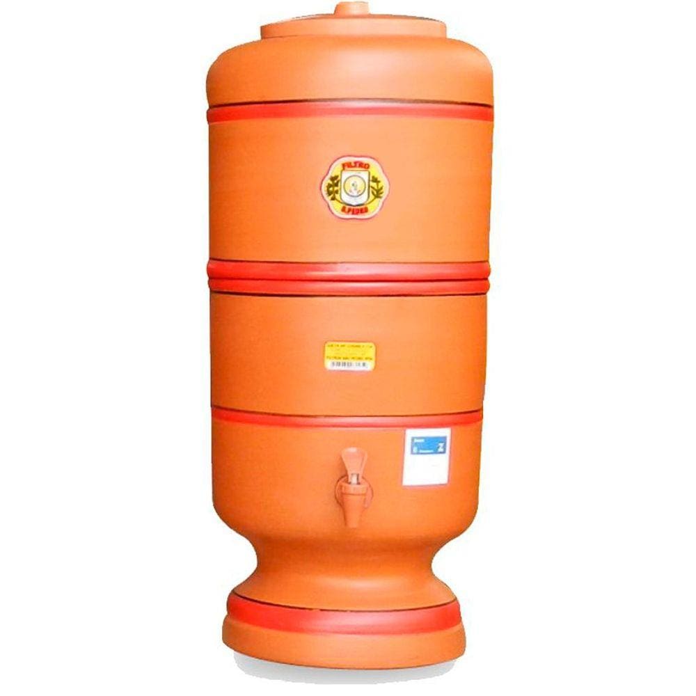 Filtro De Barro Purificador de Água São Pedro 8 Litros