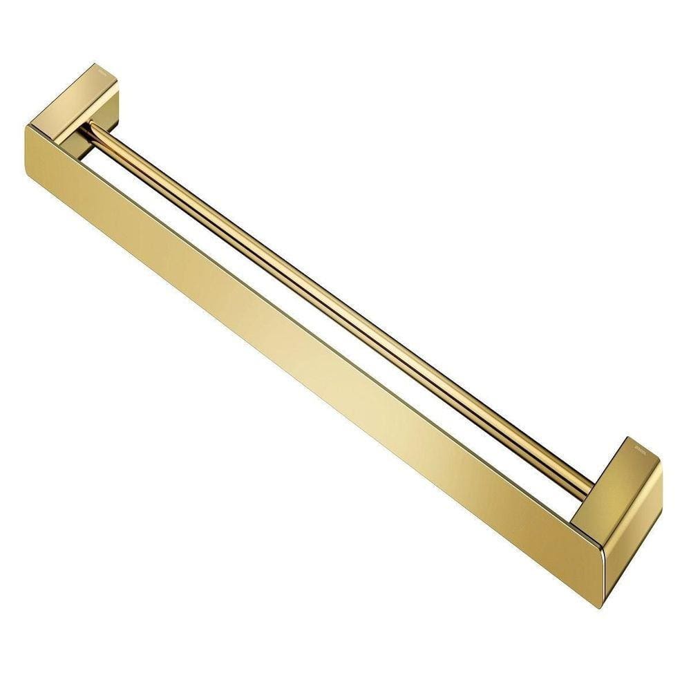 Porta Toalhas Duplo Docol Flat Ouro Polido