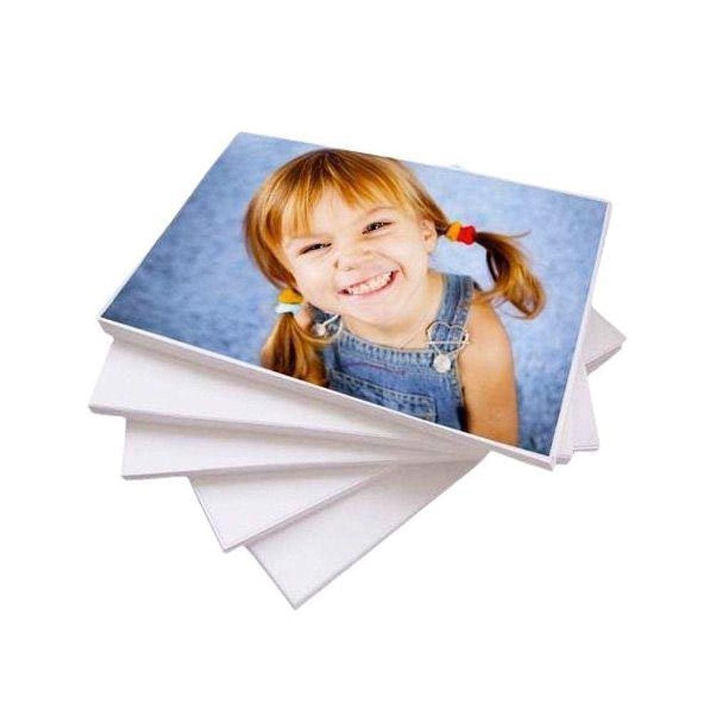 Papel Fotográfico Brilhante Glossy A4 115G - 1000 Folhas