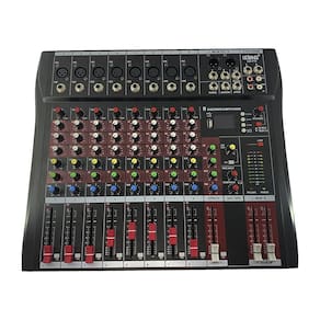Mesa De Som 8 Canais Com Usb E Bluetooth Le 711