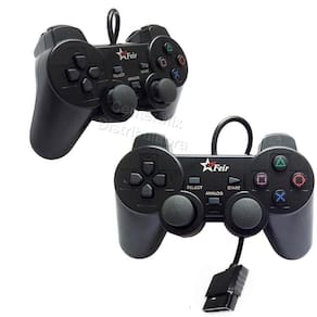 Videogame Retrô com 2 Controles Com Fio e 620 Jogos Antigos