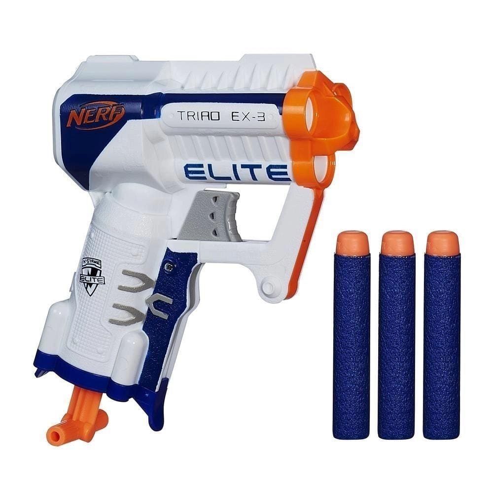 Nerf Lançador Triad EX-3 - Hasbro