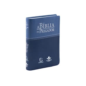 A Bíblia do Pregador RC Azul Claro e Escuro