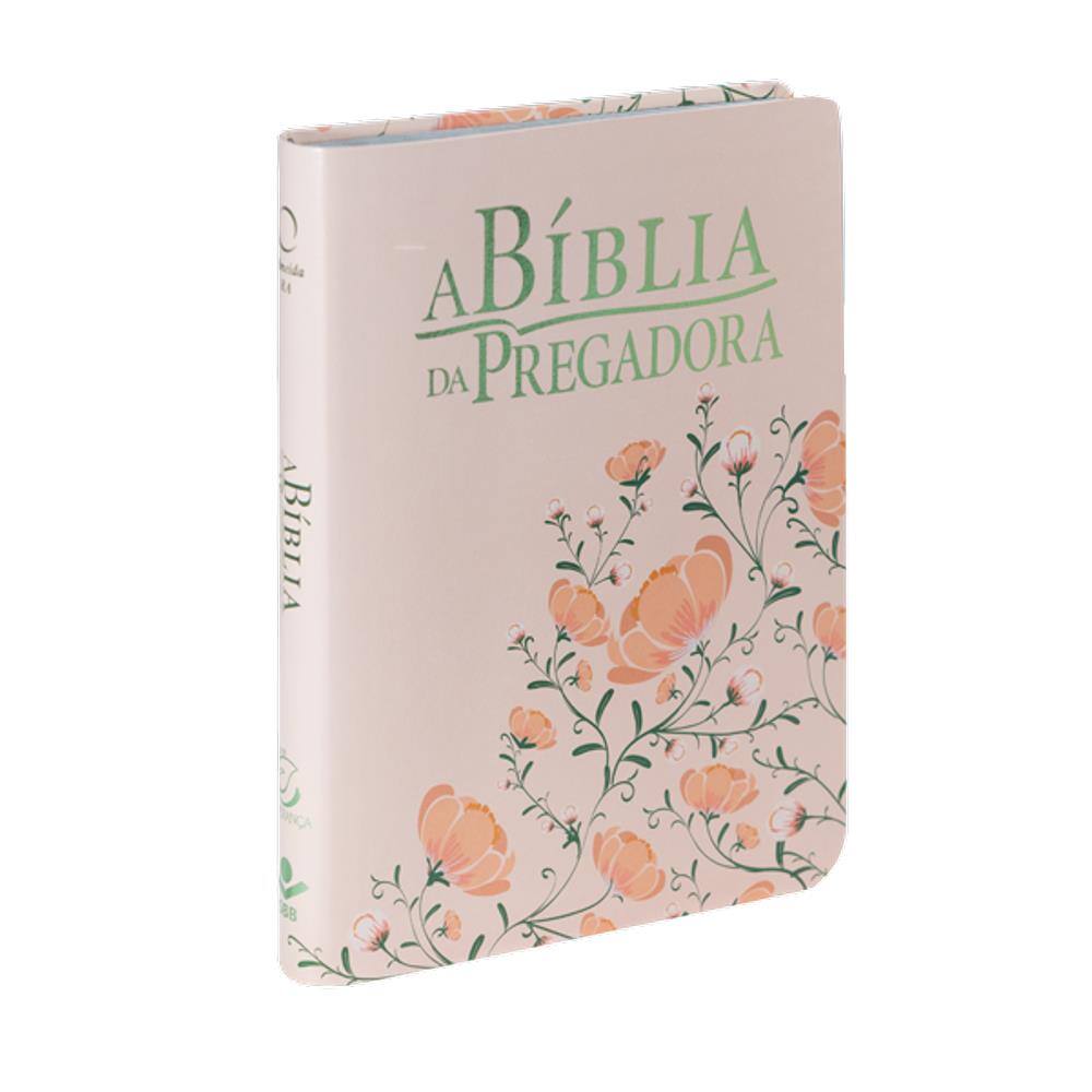 A Biblia da pregadora grande - em inglês - Capa Flor luxo