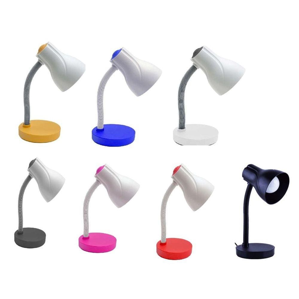 Luminária De Mesa/ Escritório Direcionável E-27 20w Spiralle