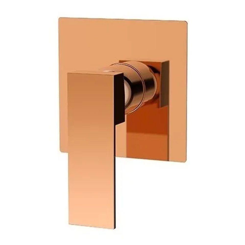 Acabamento Quadrado Para Base Padrão Deca Monocomando Rose