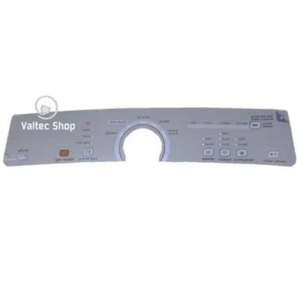 Adesivo Membrana Lavadora Brastemp Ative Bwg11 Bwg11A Cinza