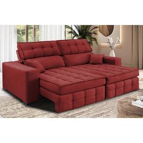 Sofa retratil e reclinavel molas ensacadas de 3 metros | Pontofrio