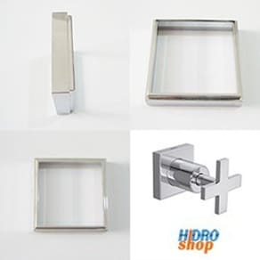 Suplemento Canopla Acabamento Deca Clean Cromado CLN - 4136035