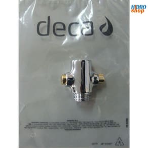 Desviador para Duchas Manuais Deca Cromado Com Dourado - 4690057