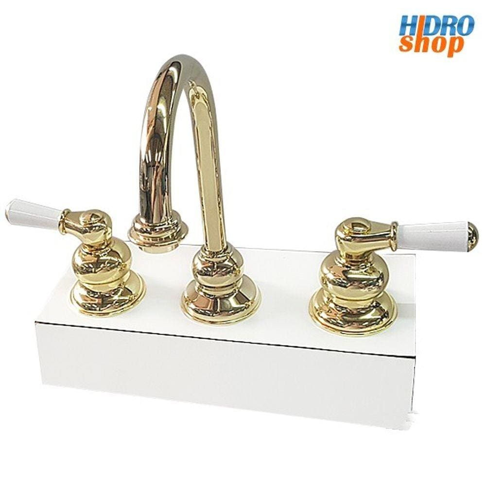 Misturador Deca Belle Epoque Tiffany Dourado - 1877D55BR