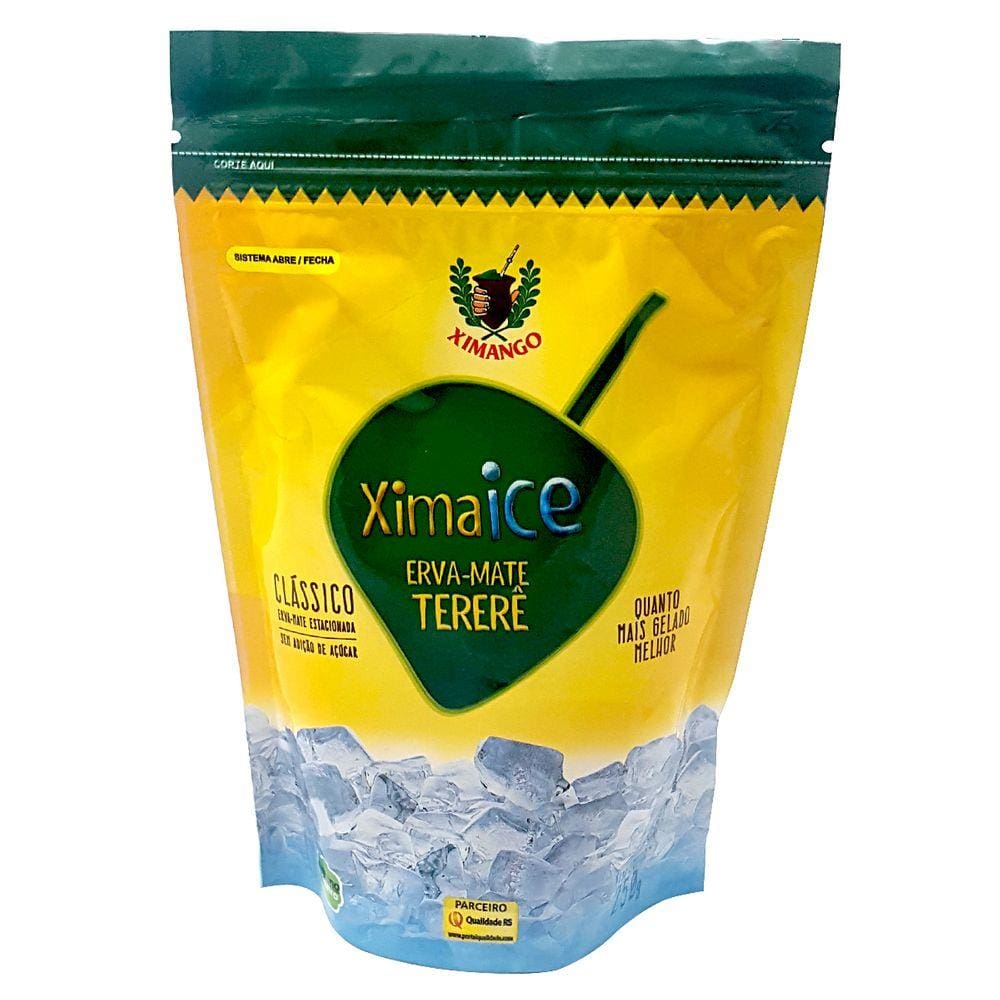 Erva-Mate Para Tererê Clássica 250g Ximango Ximaice Zip Lock