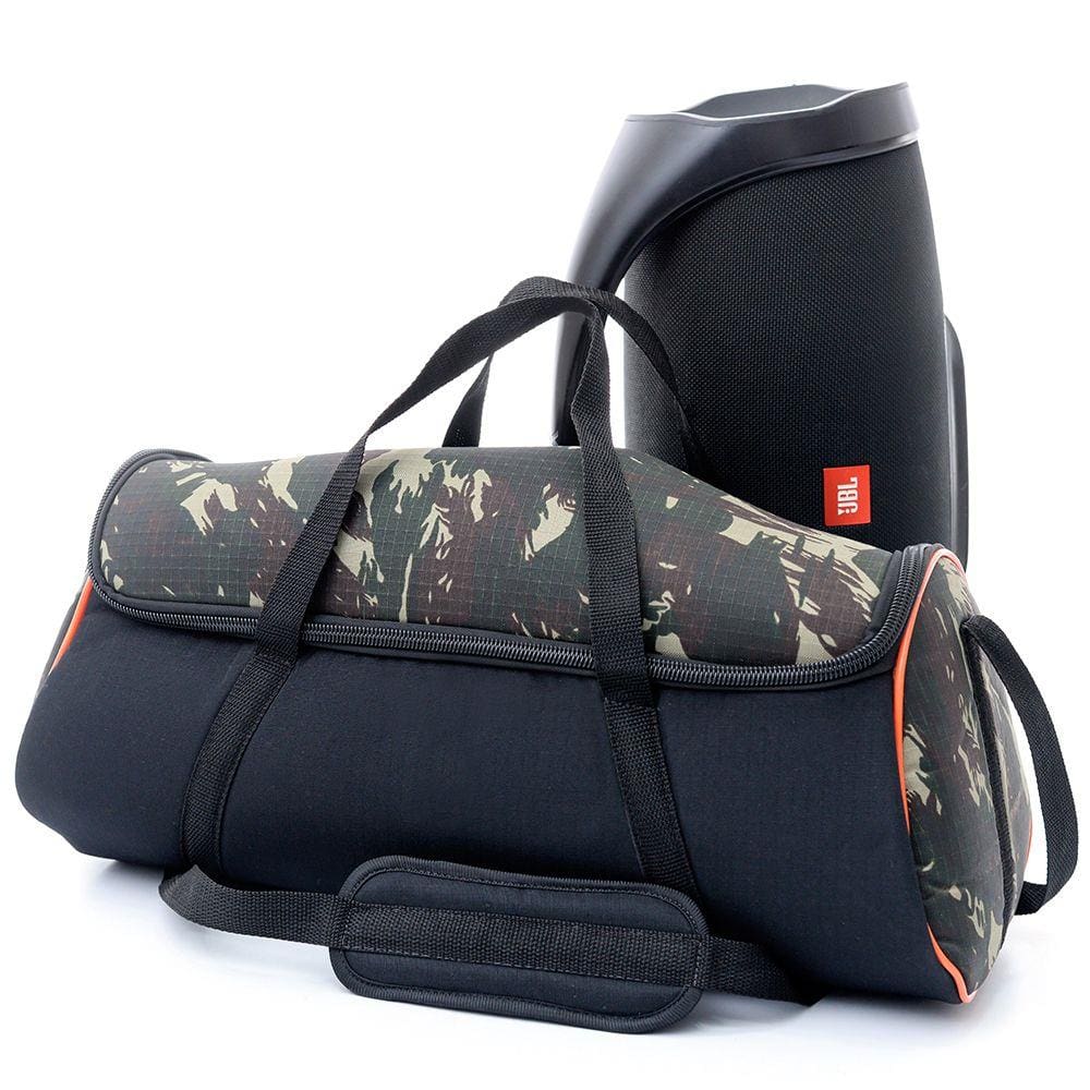 Case Bolsa Capa Camuflada Boombox 1 e 2 Prova D`agua Premium