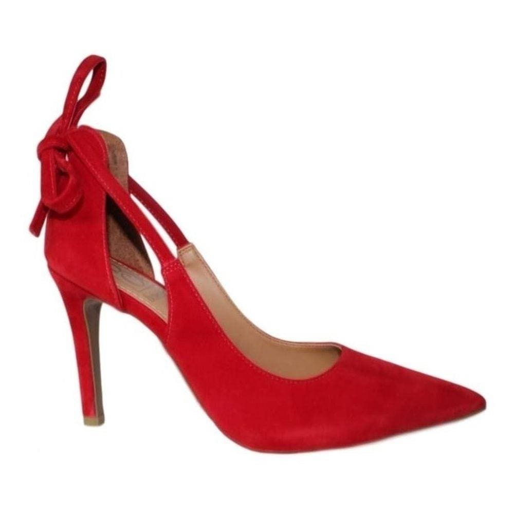 Scarpin Bebecê Feminino Salto Alto Bico Fino T9420-107