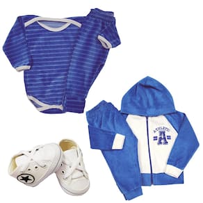 Kit Roupa De Bebê Enxoval Maternidade Body E Mijão 5 Peças
