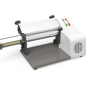 Máquina De Massa 220V Elétrica Com Cortador Cilindro Pao