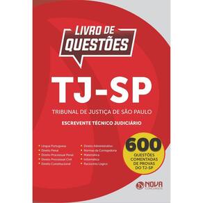 Livro De Questões Comentadas Tj Sp - Escrevente Judiciário