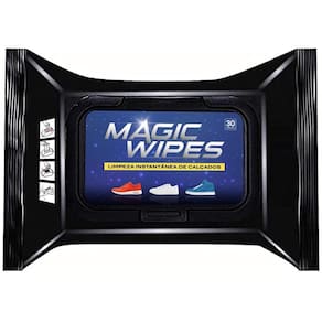 Limpa Tênis Sapato Bolsa Instantâneo Magic Wipes Prático