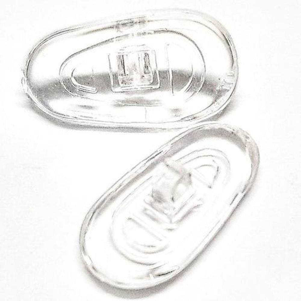 Plaqueta Silicone Para Óculos Extra Macia De Parafuso 500Un