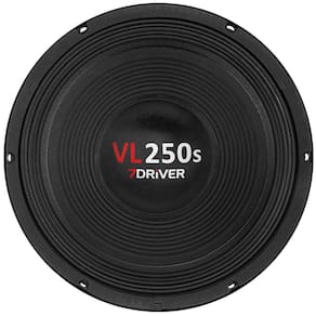 Alto Falante Woofer 7Driver 10" VL 250S 125W Rms 8 Ohms