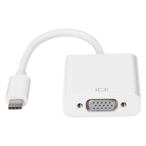 Cabo adaptador conversor usb tipo-c para vga full hd