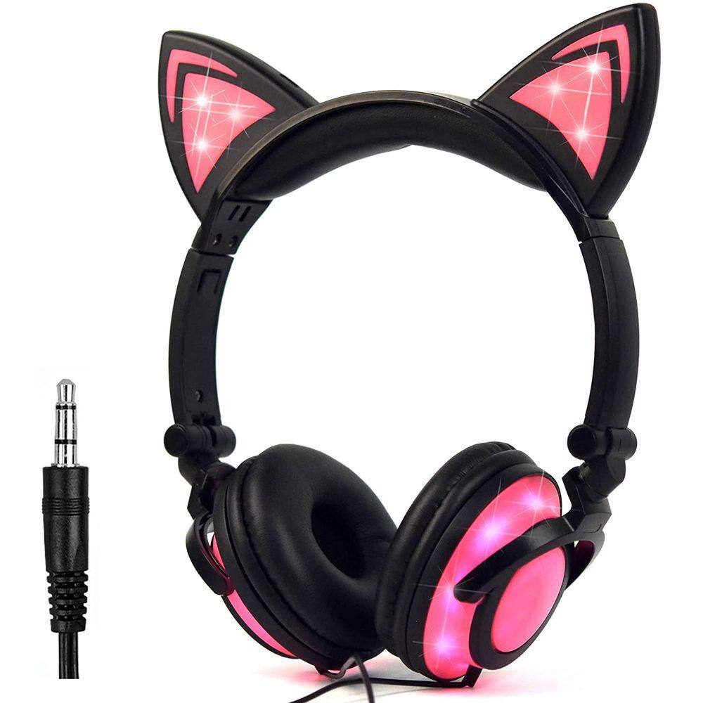 Fone de Ouvido Orelha de Gato com LED Sem Fio - Loja de Eletrônicos -  Fornecedor e distribuidora de Eletrônicos, Brinquedos e peças celular, PC  Desktop, Notebook e Tablet | Samsung, Motorola e Mais\u200e