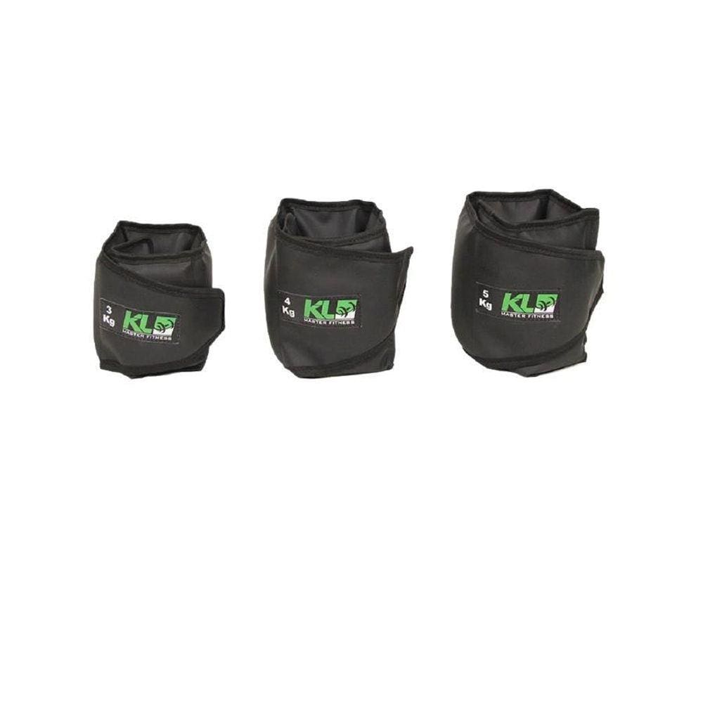 Kit Caneleira Tornozeleira De Peso 3,4 E 5 Kg