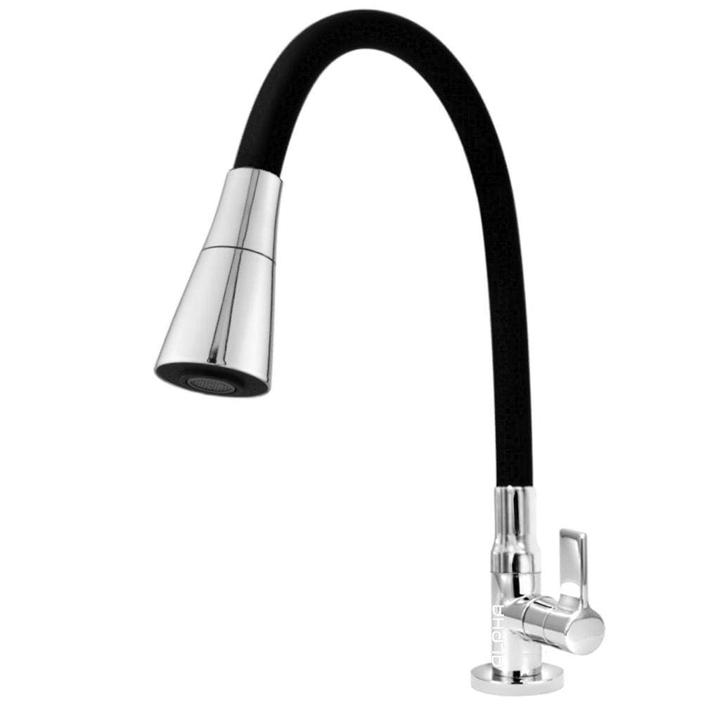 Torneira Cozinha Mesa Gourmet Cônico Preta / Cr 2169 C-65