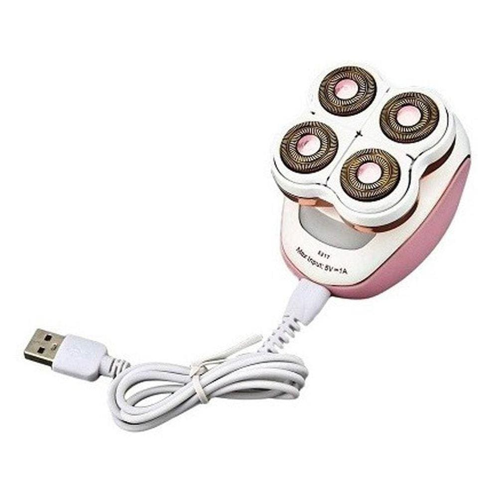 Depilador Removedor Led 4 Cabeças Sem Fio Recarregável