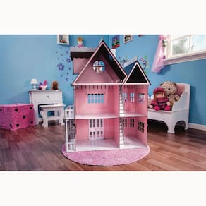 Casa De Bonecas Escala Barbie Modelo Emily Princesa - Darama