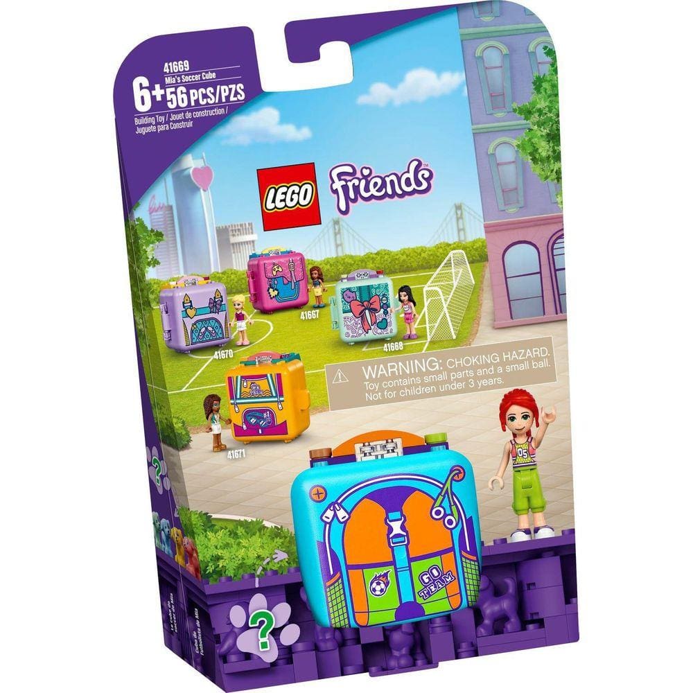 Lego Cubo De Futebol De Mia 56 Peças 41669