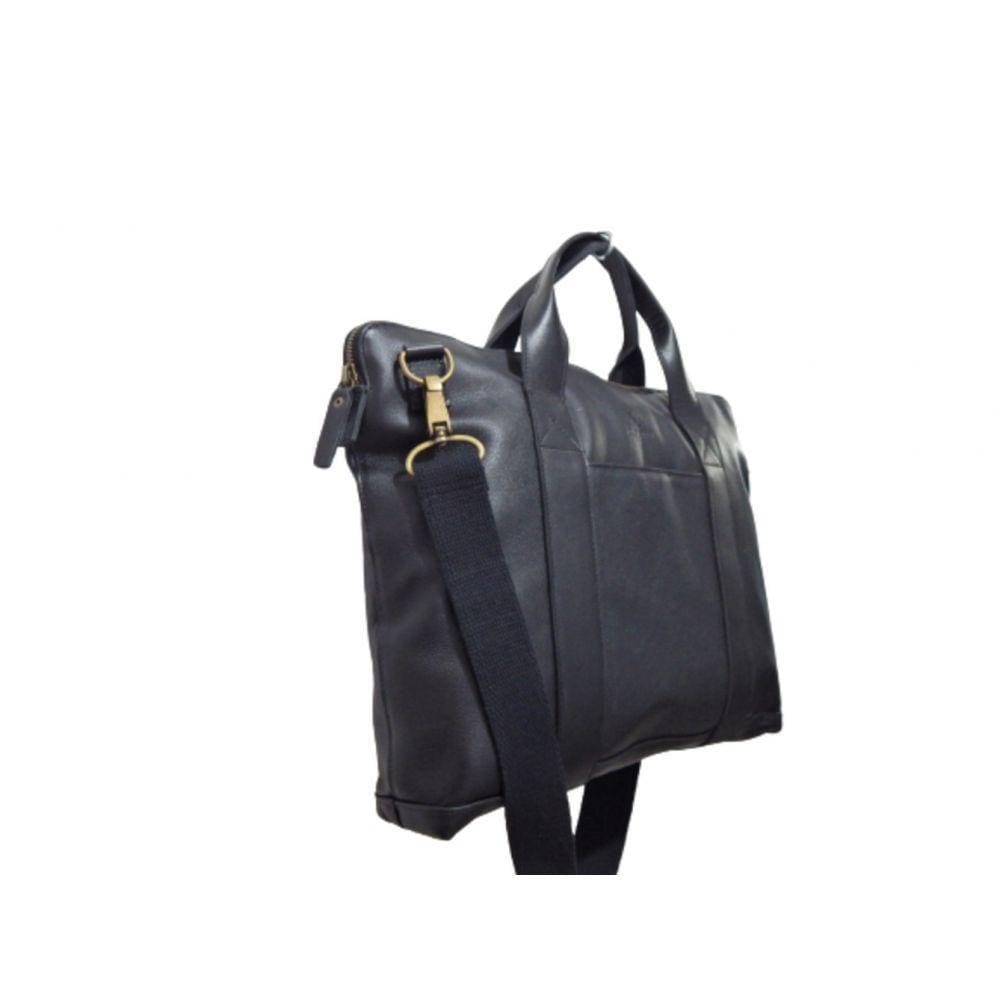 Pasta de Couro Men Business Woman Cor Preto