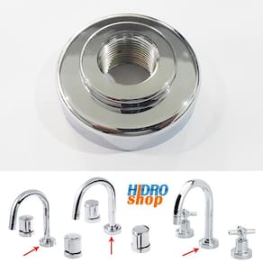 Canopla Bica Deca Izzy Targa Spot 1877 Cromado - 4124104