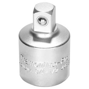 Adaptador em Aço Cromo Vanádio - Encaixe 3/4" F x 1/2" M Tramontina